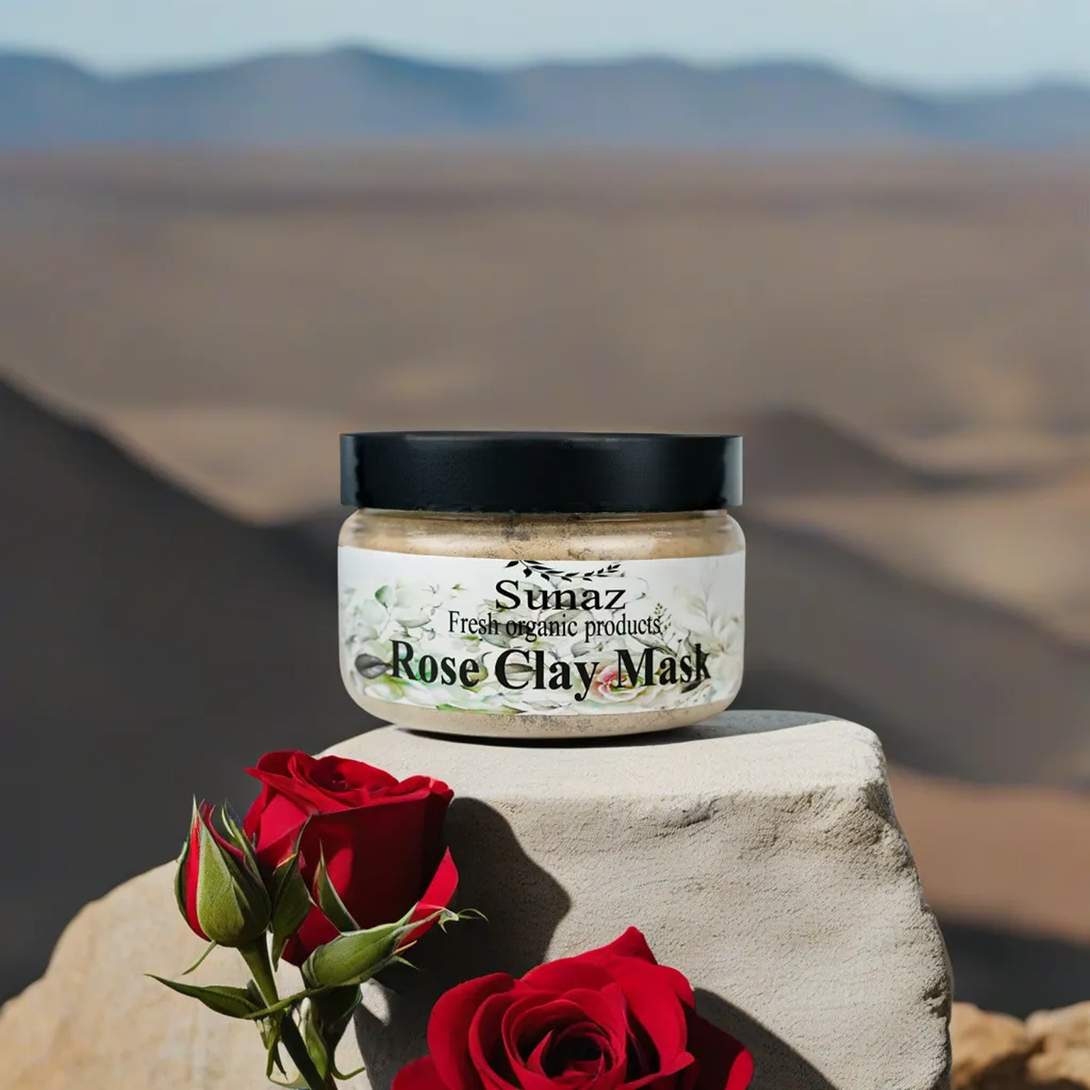 Brightening Rose Clay Mask